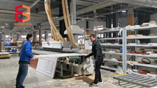 Shengyifa Flame Retardant Waterproof PVC WPC Hotel Bathroom Door