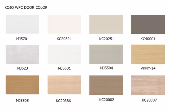 쉽게 설치되는 방수 WPC Architrave